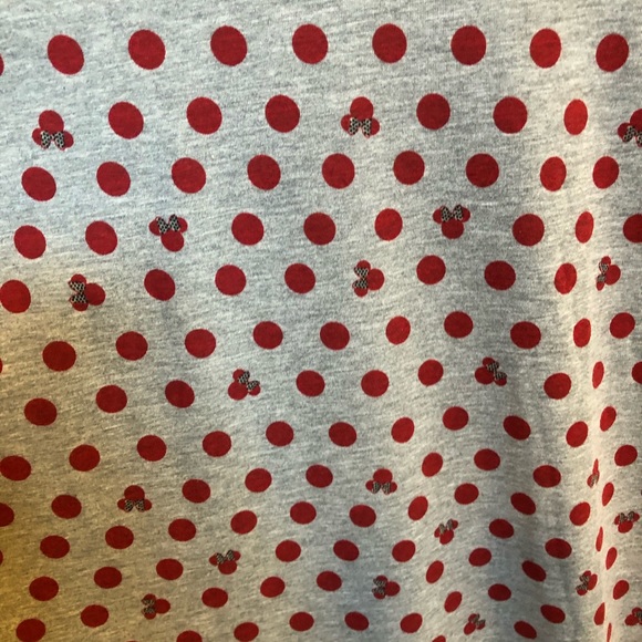 Hidden Minnie Mouse Polka Dot Lularoe Irma - Picture 3 of 7